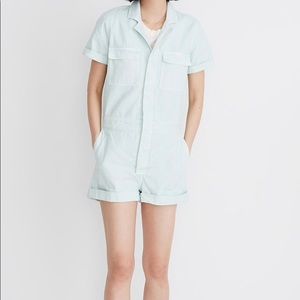 Madewell denim romper